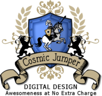 Cosmic Jumper Website Design